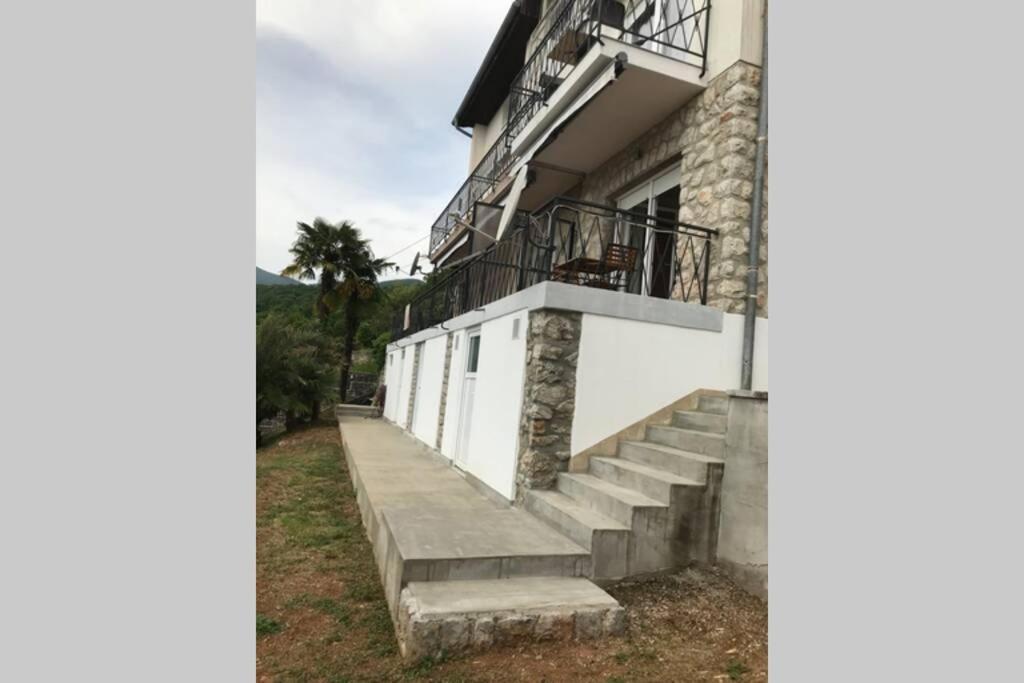 Breathtaking Sea View App For 2+1, Bbq ...... Daire Opatija Dış mekan fotoğraf